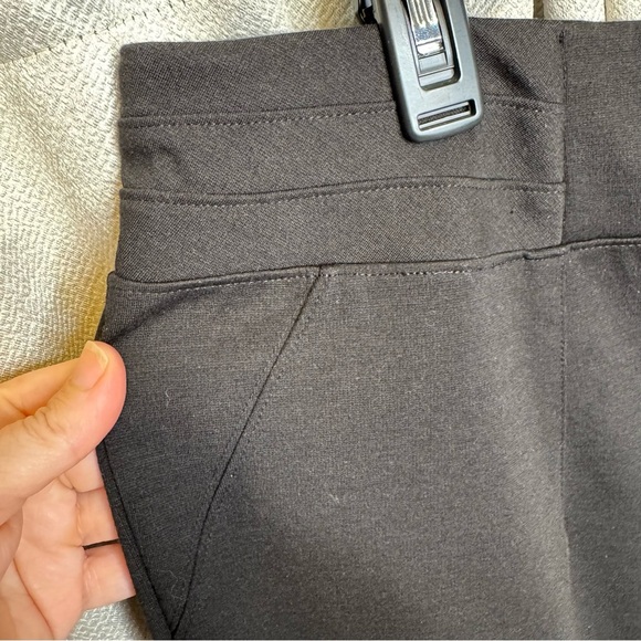 Classic Black Straight-Leg Pull on Trousers by Cato Size 18/20W - Picture 5 of 13